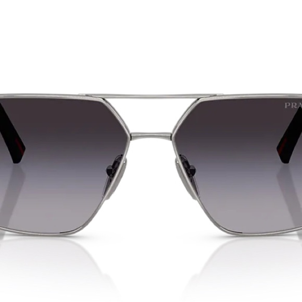 Prada Silver Gradient Sunglasses